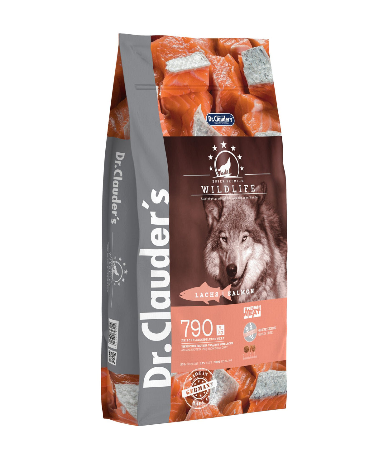 Dr.Clauder’s Seco Wildlife Todas Las Razas Salmón 11.5Kg Perro