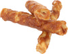 Flamingo Zero Rawhide Wrap Con Pollo Y Mantequilla De Cacahuete 12,5Cm 3Pzs 120G