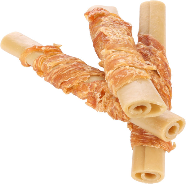 Flamingo Zero Rawhide Palo Con Pollo 15Cm 3Pzs 120G