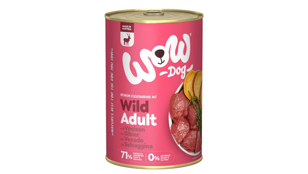 Wow Alimento Húmedo De Venado Con Boniato Perro 6X4000Gr