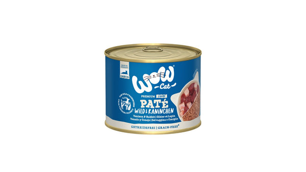 Wow Gato Venado Y Conejo Gato Senior 6X200Gr