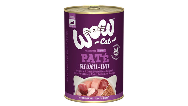 Wow Gato Aves De Corral Y Pato Gato Senior 6X400Gr