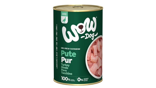 Wow Alimento Húmedo De Pavo Perro 6X400Gr