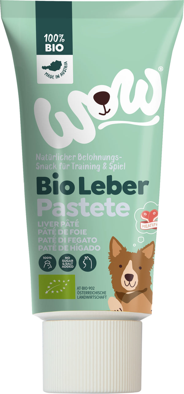 Wow Paté De Hígado Ecológico Premium 6X80Gr