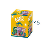 WOW CAT MULTIPACK PARA GATO ADULTO EN PATÉ 6x125Gr