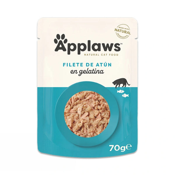 Applaws Gato Sobre Filete De Atun En Gelatina 16X70Gr