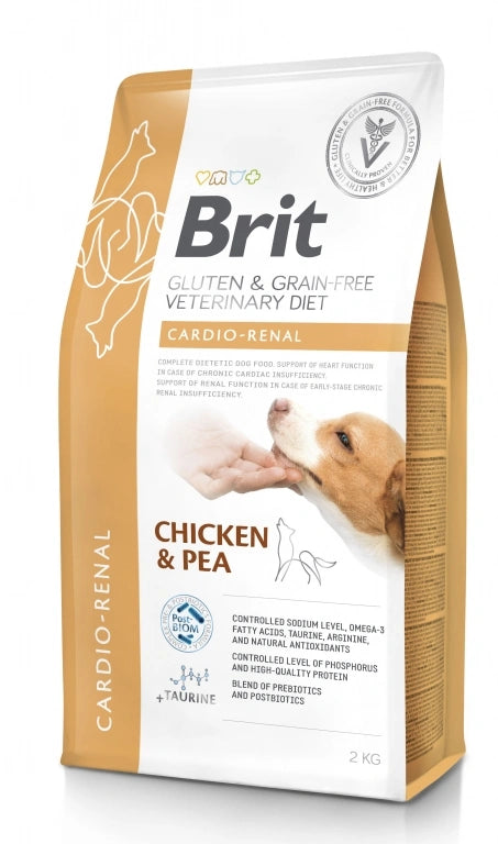 Brit Perro Veterinario Dietaa Gf Cardio Renal 2Kg